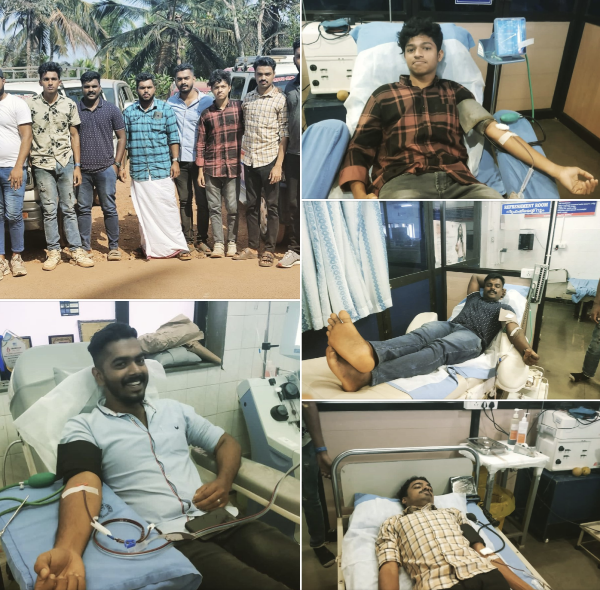 Blood donation held at the cancer centerMattannur